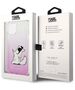 Original Case IPHONE 14 PLUS Karl Lagerfeld Hardcase Choupette Fun pink 3666339086534