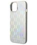 Original Case IPHONE 14 PLUS Karl Lagerfeld Hardcase Monogram Iridescent silver 3666339093082