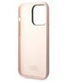 Original Case IPHONE 14 PRO Karl Lagerfeld Hardcase Silicone Choupette Body light pink 3666339076658