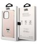 Original Case IPHONE 14 PRO Karl Lagerfeld Hardcase Silicone Choupette Body light pink 3666339076658