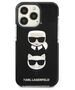 Original Case IPHONE 13 PRO MAX Karl Lagerfeld Hardcase Karl&Choupette Head black 3666339048679