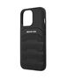 Case IPHONE 14 PRO Mercedes AMG Hardcase Leather Debossed Lines (AMHCP14LGSEBK) black 3666339071400