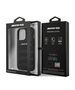 Case IPHONE 14 PRO Mercedes AMG Hardcase Leather Debossed Lines (AMHCP14LGSEBK) black 3666339071400