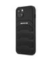 Case IPHONE 14 PLUS Mercedes AMG Hardcase Leather Debossed Lines (AMHCP14MGSEBK) black 3666339071394