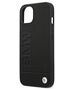 Original Case IPHONE 14 PLUS BMW Leather Stamp (BMHCP14MSLLBK) black 3666339090395