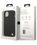 Original Case IPHONE 14 PLUS BMW Leather Stamp (BMHCP14MSLLBK) black 3666339090395