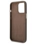 Original Case IPHONE 14 PRO Guess Hard Case 4G Vintage Gold Logo (GUHCP14LHG4SHW) brown 3666339065263