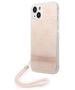 Original Case IPHONE 14 PLUS Guess Hardcase 4G Print Strap (GUOHCP14MH4STP) pink 3666339093884