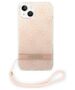 Original Case IPHONE 14 PLUS Guess Hardcase 4G Print Strap (GUOHCP14MH4STP) pink 3666339093884