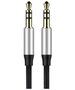 Baseus Yiven Audio Cable Cable 3.5 male Audio M30 1.5M Silver+ Black 6953156257207