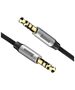 Baseus Yiven Audio Cable Cable 3.5 male Audio M30 1.5M Silver+ Black 6953156257207