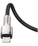 USB-C cable for Lightning Baseus Cafule, PD, 20W, 1m (black) 6953156202061