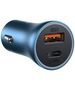 Baseus Golden Contactor Pro car charger, USB + USB-C, QC4.0+, PD, SCP, 40W (blue) 6953156201941