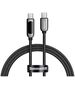 Baseus Display Cable USB-C to Type-C 100W 1m (black) 6953156206571