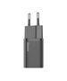 Baseus Super Si Quick Charger 1C 25W with USB-C cable for USB-C 1m (black) 6953156206021