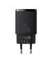 Baseus Compact Quick Charger, USB, USB-C, 20W (black) 6953156207233