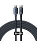 Baseus Crystal Shine cable USB-C to USB-C, 100W, 1.2m (black) 6932172602864