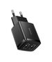 Baseus Compact Quick Charger, 2x USB, 10.5W (black) 6932172606909