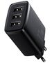 Baseus Compact Quick Charger, 3x USB, 17W (Black) 6932172606961