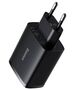 Baseus Compact Quick Charger, 3x USB, 17W (Black) 6932172606961