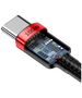 Baseus Cafule PD2.0 100W flash charging USB For Type-C cable (20V 5A)2m Red+Black 6953156216372