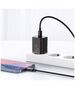 Baseus Super Si Quick Charger 1C 20W with USB-C cable for Lightning 1m (black) 6953156230057