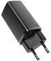 Baseus GaN2 Lite Quick Travel Charger USB+C 65W EU (black) 6953156232938