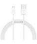 Baseus Superior Series Cable USB to Lightning 2.4A 1,5m (white) 6953156205444