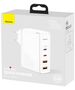 Baseus GaN2 Pro Quick Travel Charger 2x USB + 2x USB-C, 100W, EU (white) 6953156204690