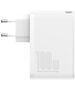 Baseus GaN2 Pro Quick Travel Charger 2x USB + 2x USB-C, 100W, EU (white) 6953156204690