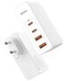 Baseus GaN2 Pro Quick Travel Charger 2x USB + 2x USB-C, 100W, EU (white) 6953156204690