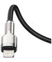 USB-C cable for Lightning Baseus Cafule, PD, 20W, 0,25m (black) 6953156202054