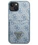 Case IPHONE 13 MINI Guess Hardcase 4G Triangle Logo Cardslot (GUHCP13SP4TPB) blue 3666339047764