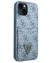 Case IPHONE 13 MINI Guess Hardcase 4G Triangle Logo Cardslot (GUHCP13SP4TPB) blue 3666339047764