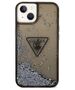 Original Case IPHONE 14 Guess Hardcase Liquid Glitter Palm Collection (GUHCP14SLFCTPK) black 3666339064648