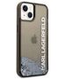 Original Case IPHONE 14 PLUS Karl Lagerfeld Hardcase Liquid Glitter Elong (KLHCP14MLCKVK) black 3666339091552