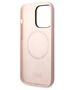 Original Case IPHONE 14 PRO MAX Karl Lagerfeld Hardcase Silicone Karl & Choupette Magsafe (KLHMP14XSSKCI) light pink 3666339078140