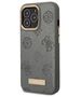 Original Case IPHONE 13 PRO Guess Hardcase Peony Logo Plate MagSafe (GUHMP13LSAPSTG) gray 3666339056797