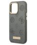 Original Case IPHONE 13 PRO Guess Hardcase Peony Logo Plate MagSafe (GUHMP13LSAPSTG) gray 3666339056797