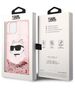 Original Case IPHONE 14 PLUS Karl Lagerfeld Hardcase Glitter Choupette Head (KLHCP14MLNCHCP) pink 3666339086978