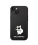 Case IPHONE 14 PLUS Karl Lagerfeld Hardcase Silicone Choupette (KLHCP14MSNCHBCK) black 3666339086732