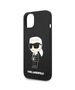 Original Case IPHONE 14 PLUS Karl Lagerfeld Hardcase Silicone Ikonik (KLHCP14MSNIKBCK) black 3666339086572