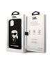 Original Case IPHONE 14 PLUS Karl Lagerfeld Hardcase Silicone Ikonik (KLHCP14MSNIKBCK) black 3666339086572