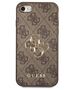 Original Case IPHONE SE 2022 / SE 2020 / 7 / 8 Guess Hardcase 4G Big Metal Logo (GUHCI84GMGBR) brown 3666339054977