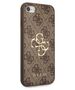 Original Case IPHONE SE 2022 / SE 2020 / 7 / 8 Guess Hardcase 4G Big Metal Logo (GUHCI84GMGBR) brown 3666339054977