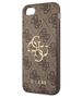 Original Case IPHONE SE 2022 / SE 2020 / 7 / 8 Guess Hardcase 4G Big Metal Logo (GUHCI84GMGBR) brown 3666339054977