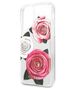 Original Case IPHONE 11 PRO Guess Hardcase Flower Desire Pink & White Rose transparent 3700740474204