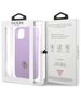 Original Case IPHONE 13 MINI Guess Hardcase Saffiano 4G Small Metal Logo purple 3666339048044