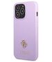 Original Case IPHONE 13 PRO MAX Guess Hardcase Saffiano 4G Small Metal Logo purple 3666339048075