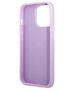 Original Case IPHONE 13 PRO MAX Guess Hardcase Saffiano 4G Small Metal Logo purple 3666339048075